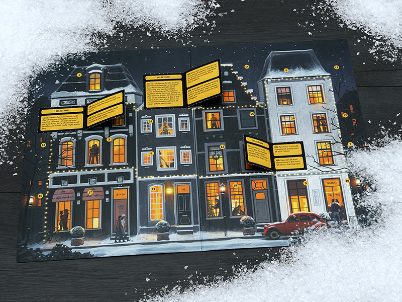 The Advent Calendar for Couples - Daring December